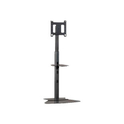 CHIEF FUSION - Supporto - telescopica - per carrello per pannello piatto - nero - supporto a pavimento