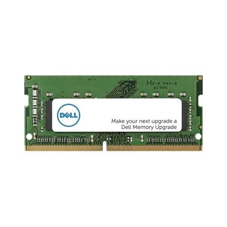 Dell - DDR4 - modulo - 32 GB - SO DIMM 260-pin - 3200 MHz / PC4-25600 - senza buffer - non ECC - Aggiornamento - per Dell 7560-