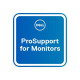 Dell Aggiorna da 3 anni Basic Advanced Exchange a 3 anni ProSupport for monitors - Contratto di assistenza esteso - sostituzion