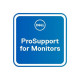 Dell Aggiorna da 3 anni Basic Advanced Exchange a 3 anni ProSupport for monitors - Contratto di assistenza esteso - sostituzion