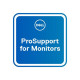 Dell Aggiorna da 3 anni Basic Advanced Exchange a 5 anni ProSupport for monitors - Contratto di assistenza esteso - sostituzion