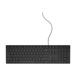 Dell KB216 - Tastiera - USB - QWERTY - italiana - nero - per Inspiron 17R 7720, 55XX- Latitude D630- OptiPlex 50XX, 5250, 90XX-