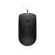 Dell MS116 - Mouse - ottica - 2 pulsanti - cablato - USB - nero - retail - per Inspiron 17R 57XX, 17R 7720- Latitude D630- Opti