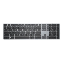 Dell Multi-Device KB700 - Tastiera - senza fili - 2.4 GHz, Bluetooth 5.0 - QWERTY - USA Internazionale - grigio - con 3 anni Ne