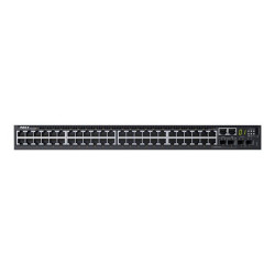 Dell Networking S3148P - Switch - L3 - gestito - 48 x 10/100/1000 (PoE+) + 2 x 10 Gigabit SFP+ + 2 x combo Gigabit SFP - flusso