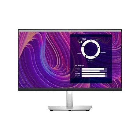 Dell P2423D - Monitor a LED - 24" - 2560 x 1440 QHD @ 60 Hz - IPS - 300 cd/m² - 1000:1 - 5 ms - HDMI, DisplayPort - Compatibile