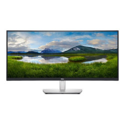 Dell P3424WE - Monitor a LED - curvato - 34" (34.14" visualizzabile) - 3440 x 1440 WQHD @ 60 Hz - IPS - 300 cd/m² - 1000:1 - 5 