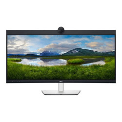 Dell P3424WEB - Monitor a LED - curvato - 34" (34.14" visualizzabile) - 3440 x 1440 UWQHD @ 60 Hz - IPS - 300 cd/m² - 1000:1 - 