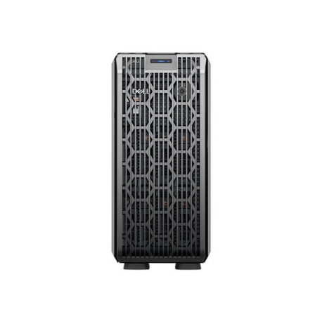 Dell PowerEdge T350 - Server - tower - 1 via - 1 x Xeon E-2314 / 2.8 GHz - RAM 16 GB - SAS - hot-swap 3.5" baia(e) - HDD 1 TB -