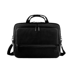 Dell Premier Briefcase 15 - Borsa trasporto notebook - 15" - nero con logo in metallo - per Dell 35XX, 55XX, 75XX- Latitude 54X