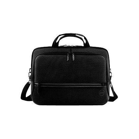 Dell Premier Briefcase 15 - Borsa trasporto notebook - 15" - nero con logo in metallo - per Dell 35XX, 55XX, 75XX- Latitude 54X