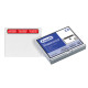 Busta adesiva Speedy Doc - con stampa "contiene documenti" - C6 (16,5 x 11 cm) - PPL/PE - trasparente - Favorit - conf. 100 pez