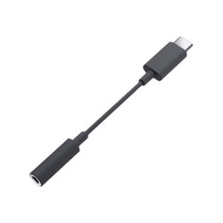 Dell SA1023 - Adattatore da USB-C a spinotto cuffie - 24 pin USB-C maschio a mini-phone stereo 3.5 mm femmina - magnetite