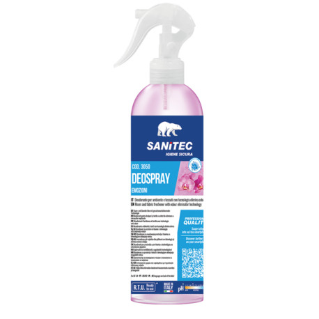 Deo spray emozioni fiorite - 300 ml - Sanitec