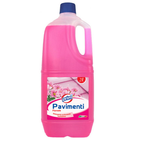 Detergente per pavimenti - profumo floreale - 2 L - Prim