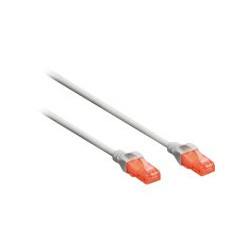 DIGITUS - Cavo patch - RJ-45 (M) a RJ-45 (M) - 20 m - UTP - CAT 6e - IEEE 802.3 - schermato, senza alogeni, stampato, antiaggro