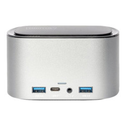 DIGITUS DA-70889 - Docking station - USB-C - 2 x HDMI, DP - GigE - 36 Watt