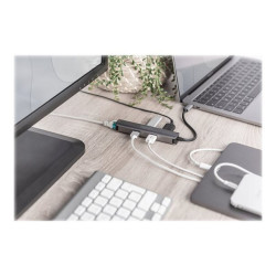 DIGITUS DA-70892 - Docking station - USB-C - HDMI - GigE