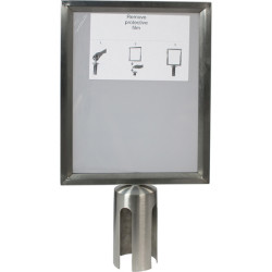 Display A4 per colonnine - Securit