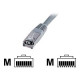 DIGITUS Premium - Cavo patch - RJ-45 (M) a RJ-45 (M) - 10 m - SFTP - CAT 5e - schermato - grigio