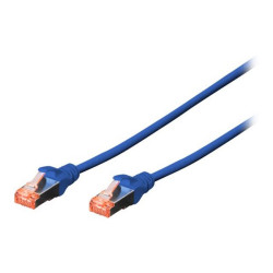 DIGITUS Professional - Cavo patch - RJ-45 (M) a RJ-45 (M) - 1 m - SFTP, PiMF - CAT 6 - IEEE 802.3 - schermato, senza alogeni, a