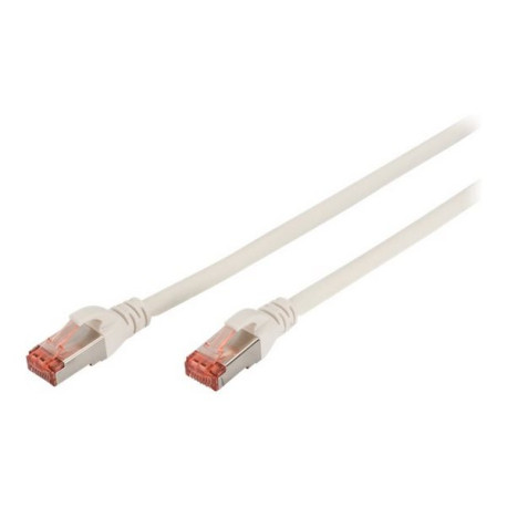 DIGITUS Professional - Cavo patch - RJ-45 (M) a RJ-45 (M) - 2 m - SFTP, PiMF - CAT 6 - IEEE 802.3 - senza alogeni, stampato, an