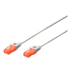 DIGITUS Professional - Cavo patch - RJ-45 (M) a RJ-45 (M) - 5 m - UTP - CAT 6e - senza alogeni, stampato, antiaggrovigliamento 