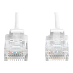 DIGITUS Slim - Cavo patch - RJ-45 (M) a RJ-45 (M) - 50 cm - UTP - CAT 6 - senza alogeni, stampato, antiaggrovigliamento - grigi