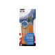 DOM - Paint brush set - acrilico - 8 pezzi