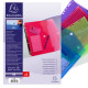 Busta forata con chiusura in velcro - PPL - 24 x 32 cm - colori assortiti - Exacompta