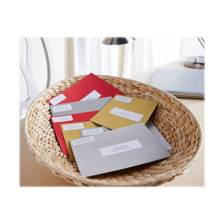 DYMO LabelWriter Large - Autoadesivo - bianco - 89 x 36 mm 260 etichette (1 rotolo(i) x 260) Etichette per indirizzi