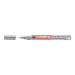 edding 780 creative paint - Marcatore - permanente - argento - inchiostro pigmentato - 0.8 mm - extra fine