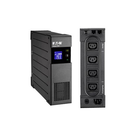 Eaton Ellipse PRO 850 - UPS - 230 V c.a. V - 510 Watt - 850 VA - 9 Ah - USB - connettori di uscita 4 - 2U - 19" - nero