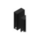 Eaton RA Series - Rack cabinet - nero, RAL 9005 - 48U - 19"