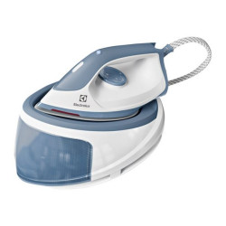 Electrolux Care 500 E5ST1-2DB - Ferro da stiro generatore di vapore - piastra: GLISSIUM XXX - 2400 W - blu/bianco