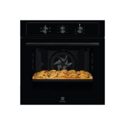 Electrolux EOH2H004K - Forno - da incasso - nicchia - larghezza: 56 cm - profondità 55 cm - altezza: 58 cm - con sistema autopu