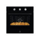 Electrolux EOH2H00K - Forno - da incasso - larghezza: 59.4 cm - profondità 56.9 cm - altezza: 58.9 cm - con sistema autopulente