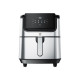 Electrolux Explore 6 E6AF1-6ST - Friggitrice ad aria calda - 5.4 litri - 1.8 kW - nero/cromo