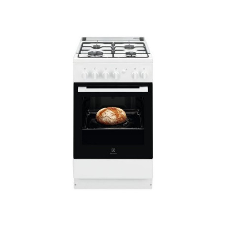 Electrolux LKK500000W - Cucina - libera installazione - larghezza: 50 cm - profondità 60.39 cm - altezza: 87.61 cm - bianco