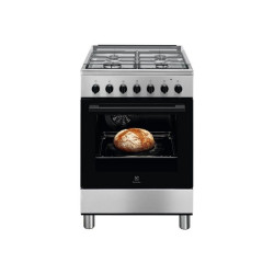 Electrolux LKK620000X - Cucina - libera installazione - larghezza: 60 cm - profondità 60 cm - altezza: 90.2 cm - inossidabile a