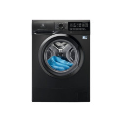 Electrolux PerfectCare 600 Slim EW6SBLACK - Lavatrice - larghezza: 59.5 cm - profondità 41.1 cm - altezza: 84.3 cm - caricament