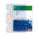 Busta porta card - 5,8 x 8,7 cm - 2 tasche - trasparente - Sei Rota