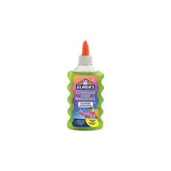 Elmer's - Colla glitterata - 177 ml - verde - non permanente