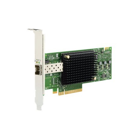 Emulex 16Gb (Gen 6) FC Single-port HBA - Adattatore bus host - PCIe 3.0 x8 profilo basso - 16Gb Fibre Channel - per ThinkSystem