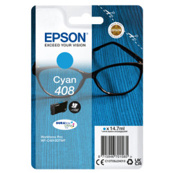 Epson - Cartuccia DuraBrite Ultra 408 - Ciano -  C13T09J24010