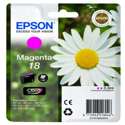 Epson - Cartuccia ink - 18 - Magenta - C13T18034012 - 3,3ml