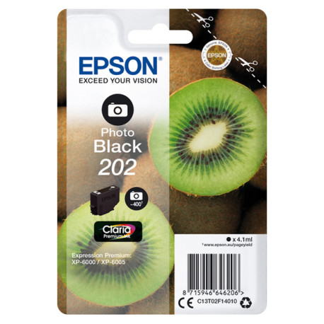 Epson - Cartuccia ink - 202 - Nero Photo - C13T02F14010 - 4,1ml