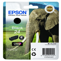 Epson - Cartuccia ink - 24 - Nero - C13T24214012 - 5,1ml