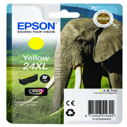 Epson - Cartuccia ink - 24XL - Giallo - C13T24344012 - 8,7ml