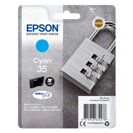 Epson - Cartuccia ink - 35 - Ciano - C13T35824010 - 9,1ml